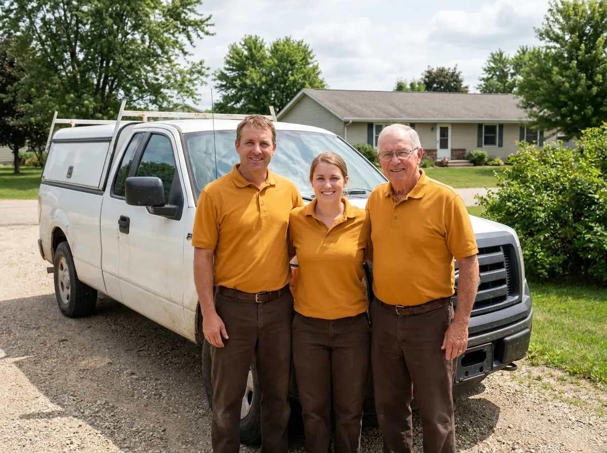 Quick Stop Pest Removal pest control service team in Big Bend, WI